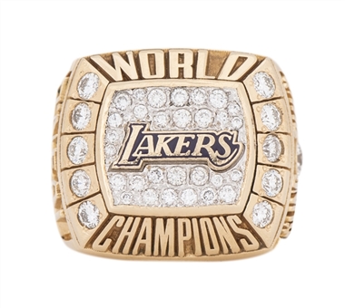 2000 Shaquille ONeal Los Angeles Lakers NBA Championship Ring  With Presentation Box
